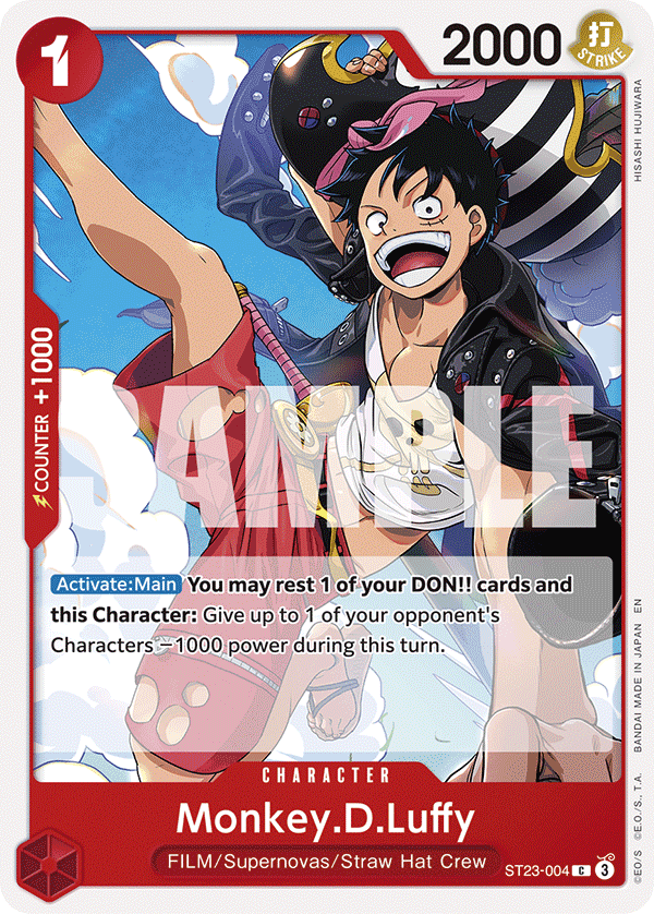 Monkey.D.Luffy #ST23-004