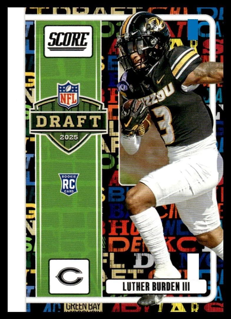 Luther Burden III 2025 panini Donruss Elite