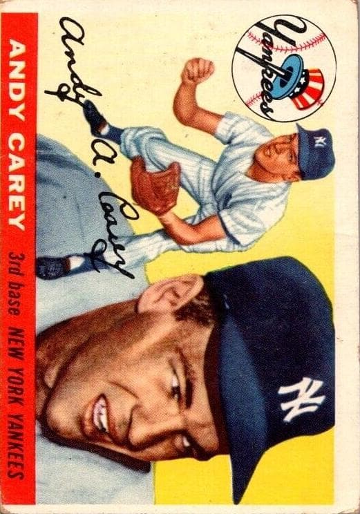 Andy Carey 1955 topps Topps