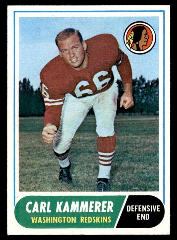 Carl Kammerer 1968 topps Topps