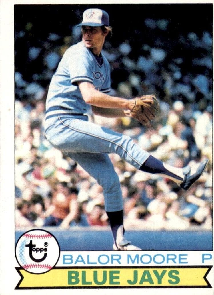 Balor Moore 1979 topps Topps