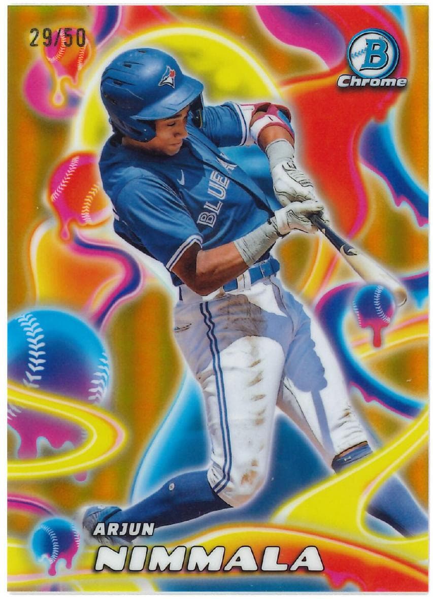 Arjun Nimmala 2025 bowman Bowman Chrome