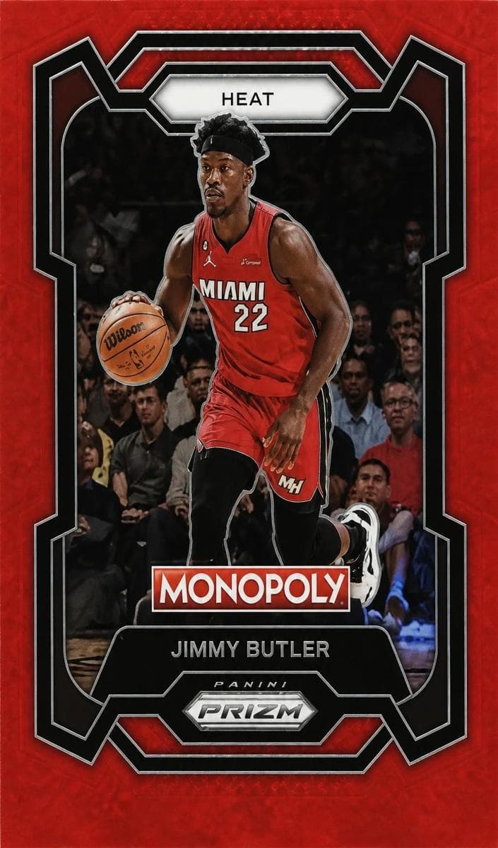 Jimmy Butler 2023 panini Panini Prizm Monopoly