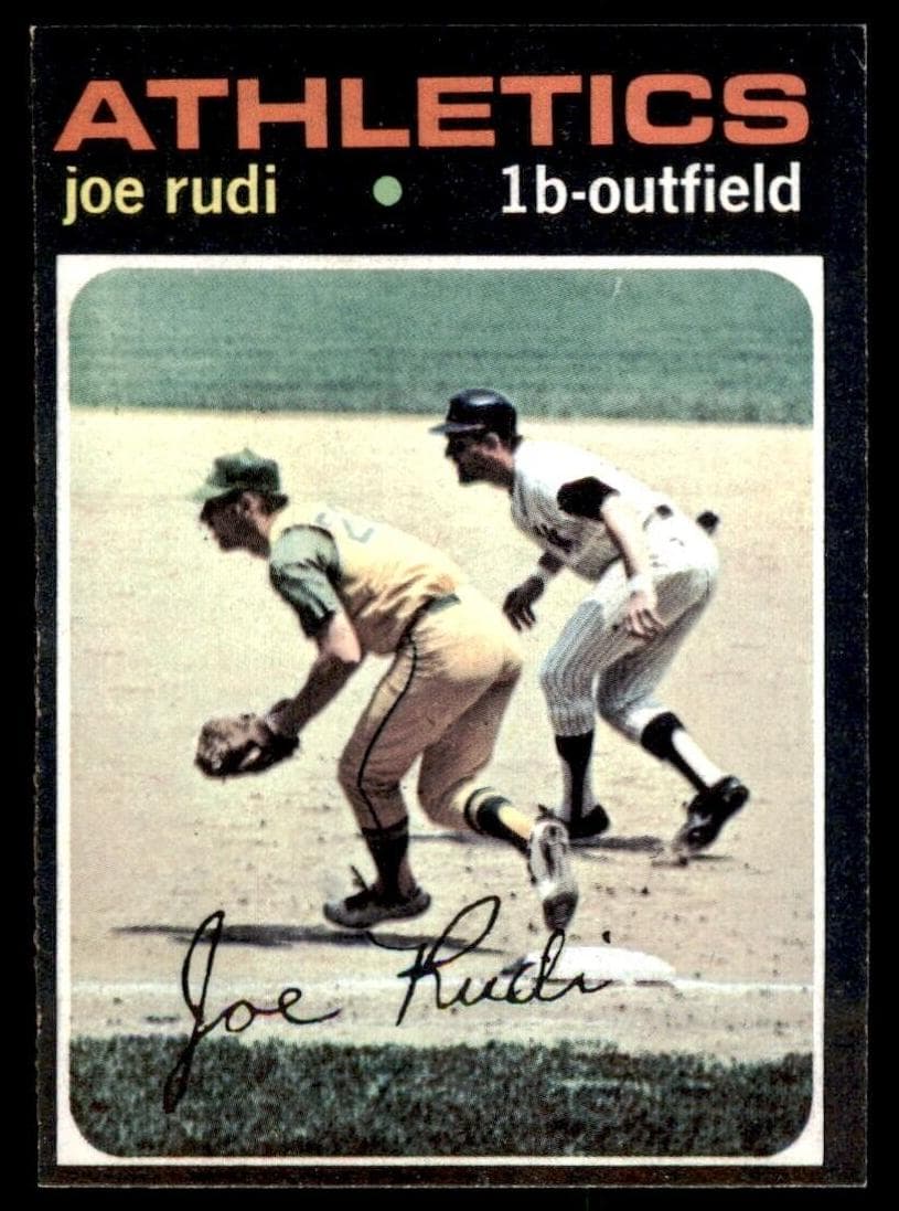 Joe Rudi 1971 topps Topps