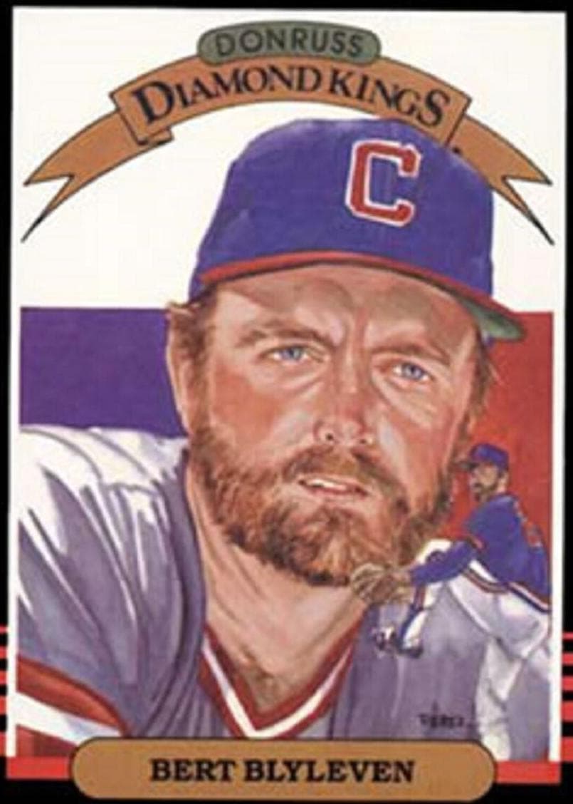 Bert Blyleven 1985 panini