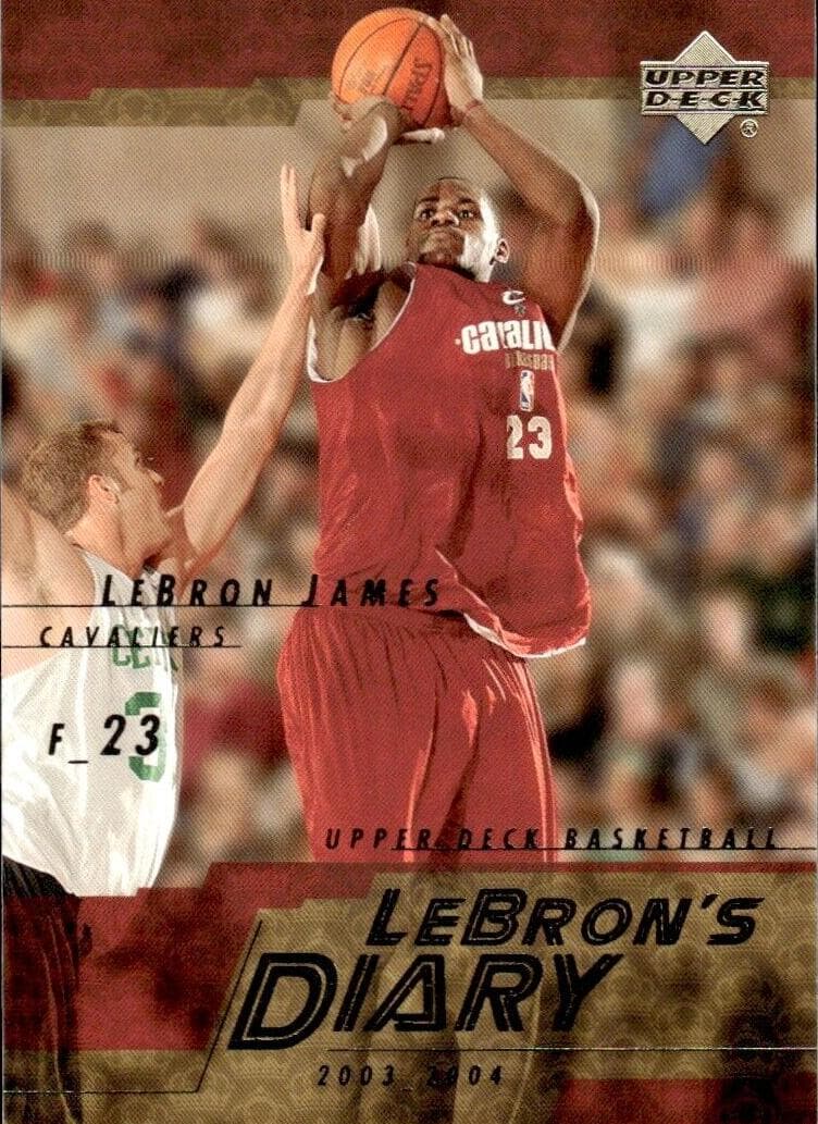 LeBron James 2003 upper-deck Upper Deck