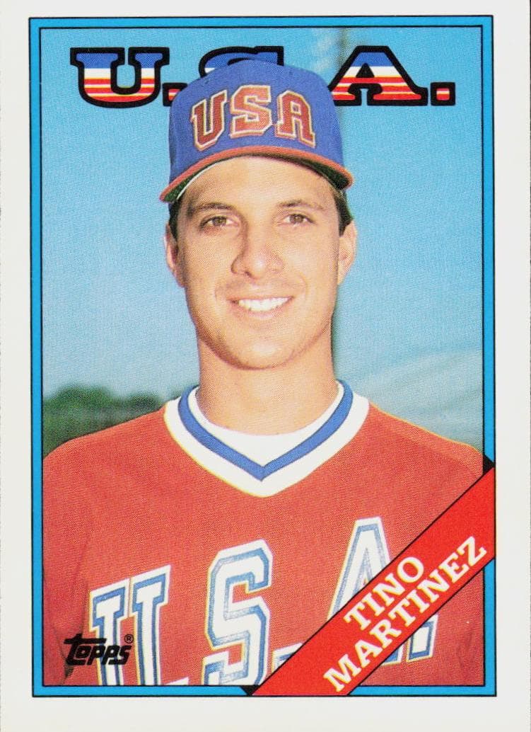 Tino Martinez 1988 topps