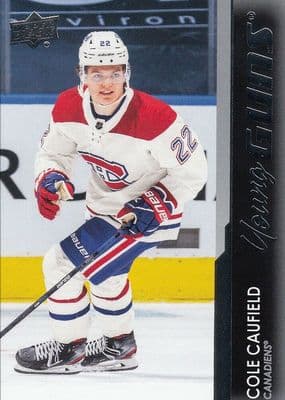 Cole Caufield trading card
