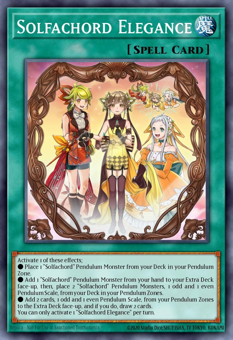 Solfachord Elegance 2021 Yu-Gi-Oh! Ancient Guardians
