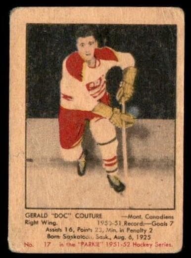 Gerald "Doc" Couture 1951 Parkhurst