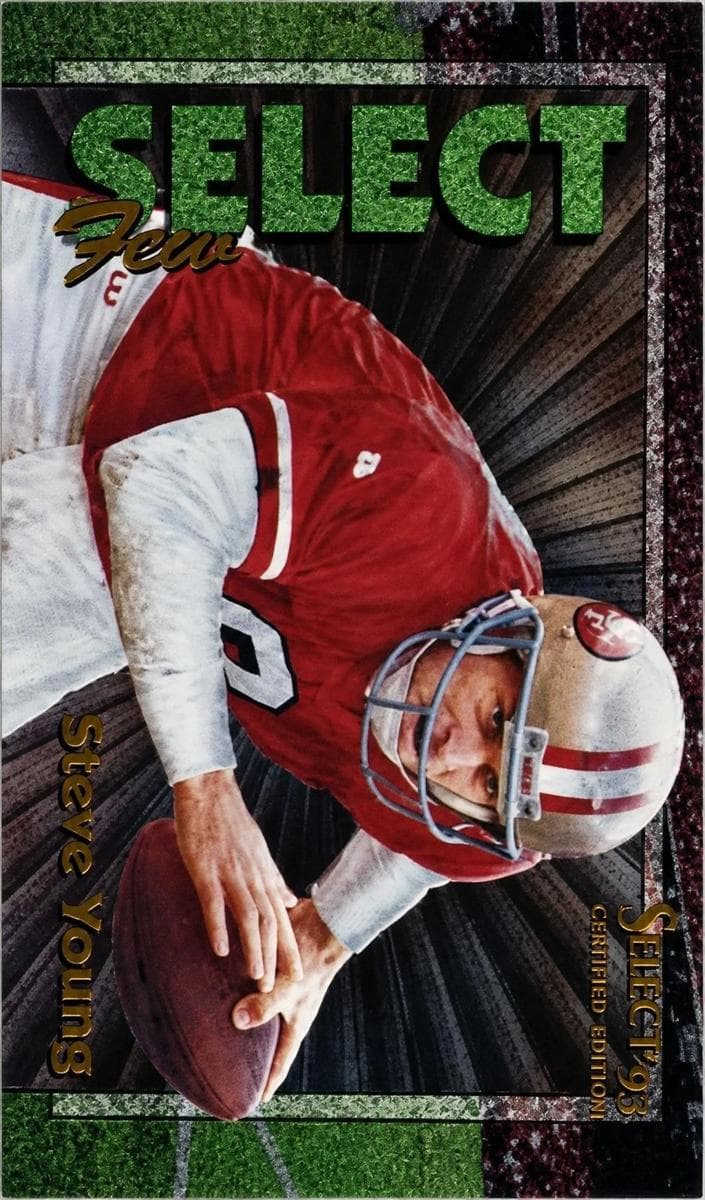 Steve Young 1995 panini