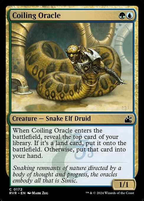 Coiling Oracle 2024 Magic: The Gathering Bloomburrow Commander