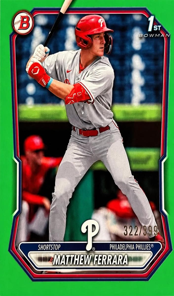 Matthew Ferrara trading card