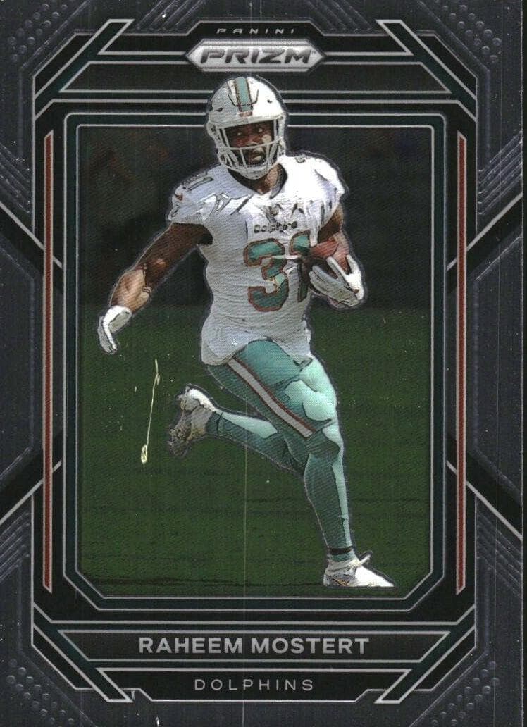Raheem Mostert 2022 panini Panini Prizm