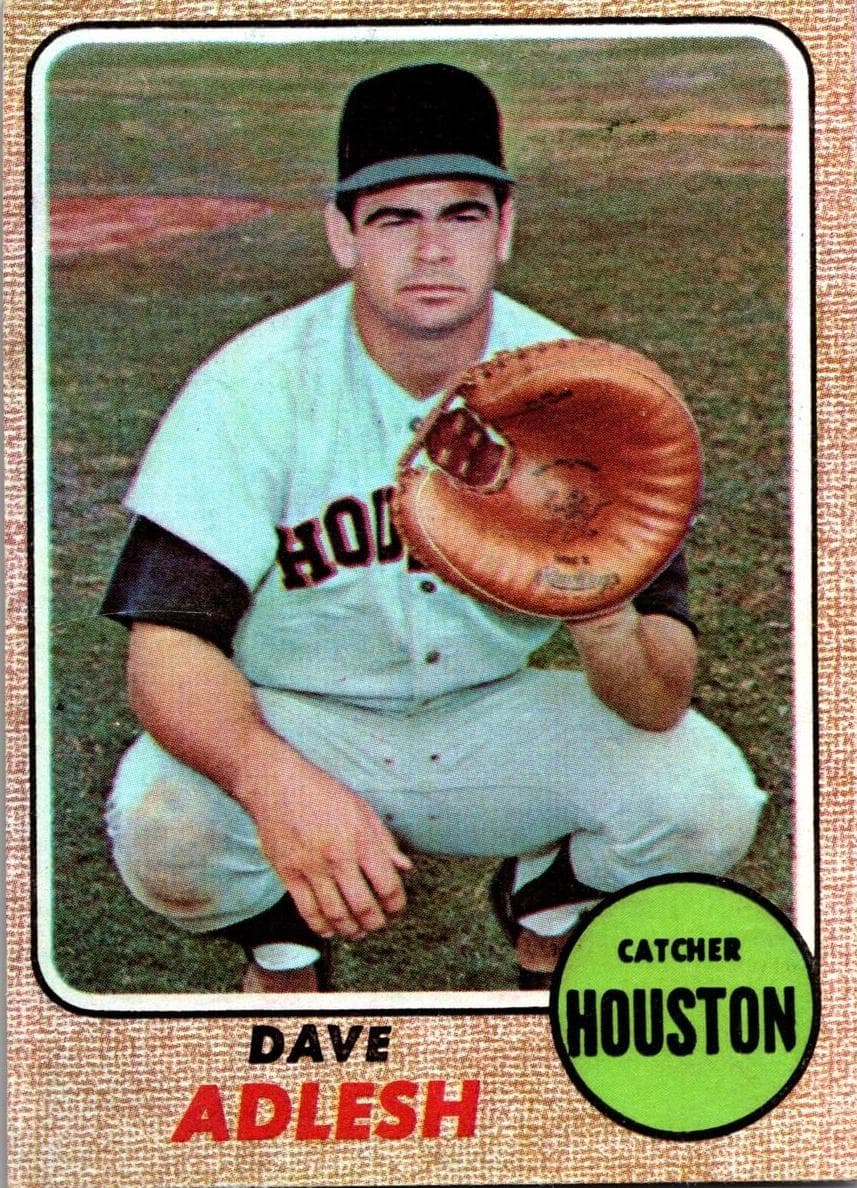 Dave Adlesh 1968 topps Topps