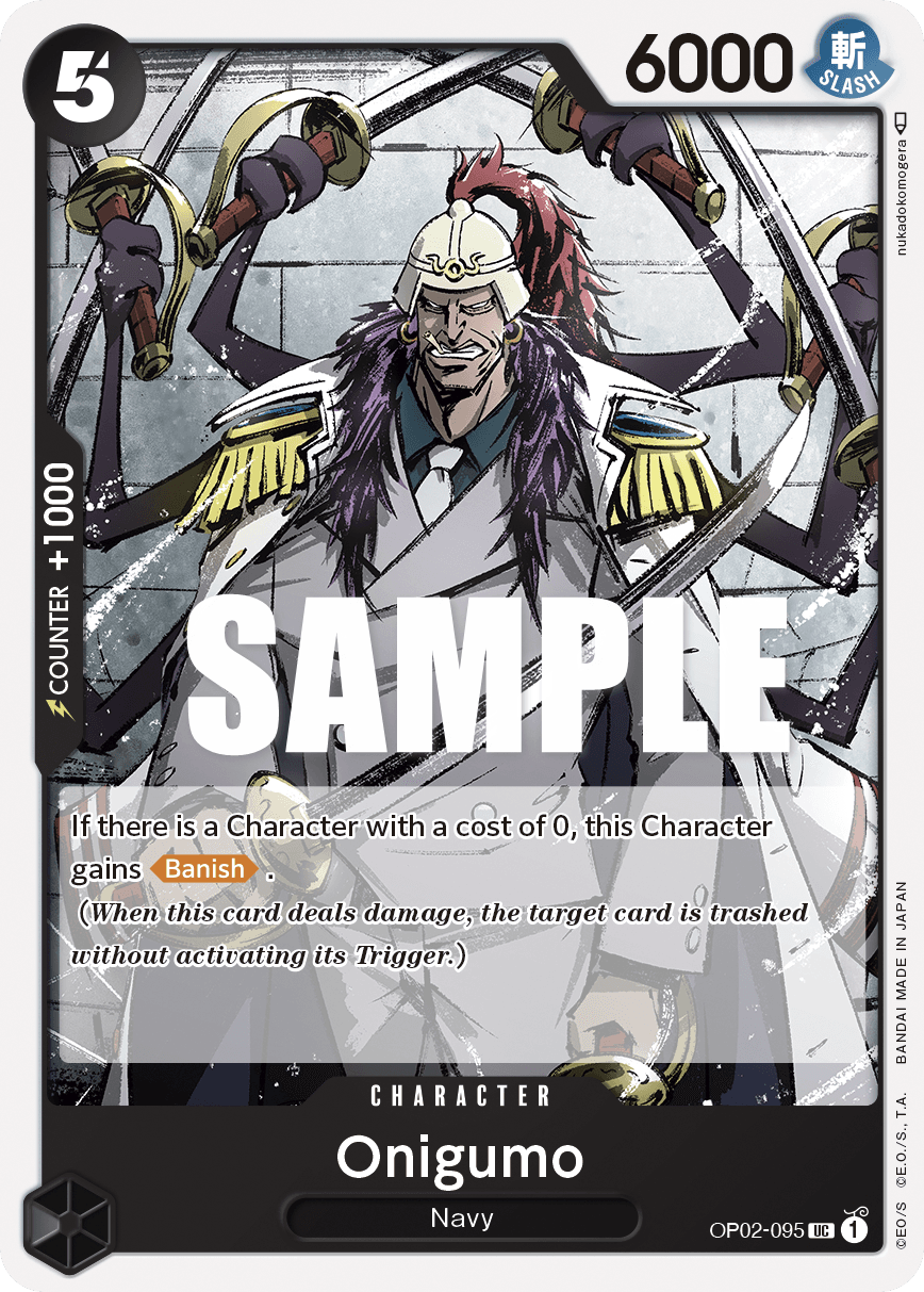Onigumo 2023 One Piece Japanese Paramount War
