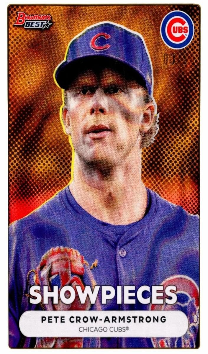 Pete Crow-Armstrong 2025 bowman Bowman Best