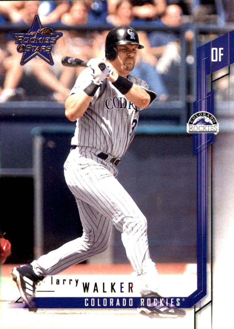 Larry Walker 2001 leaf Leaf Rookies & Stars
