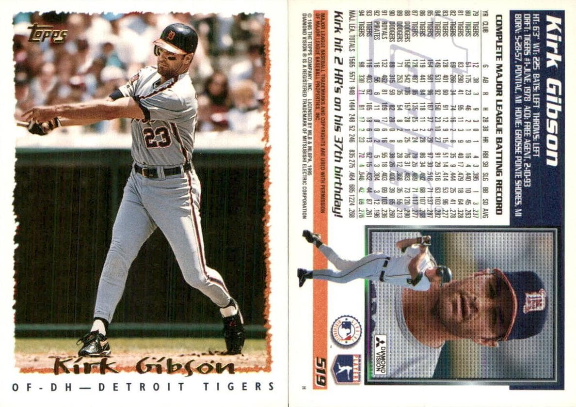 Kirk Gibson #519