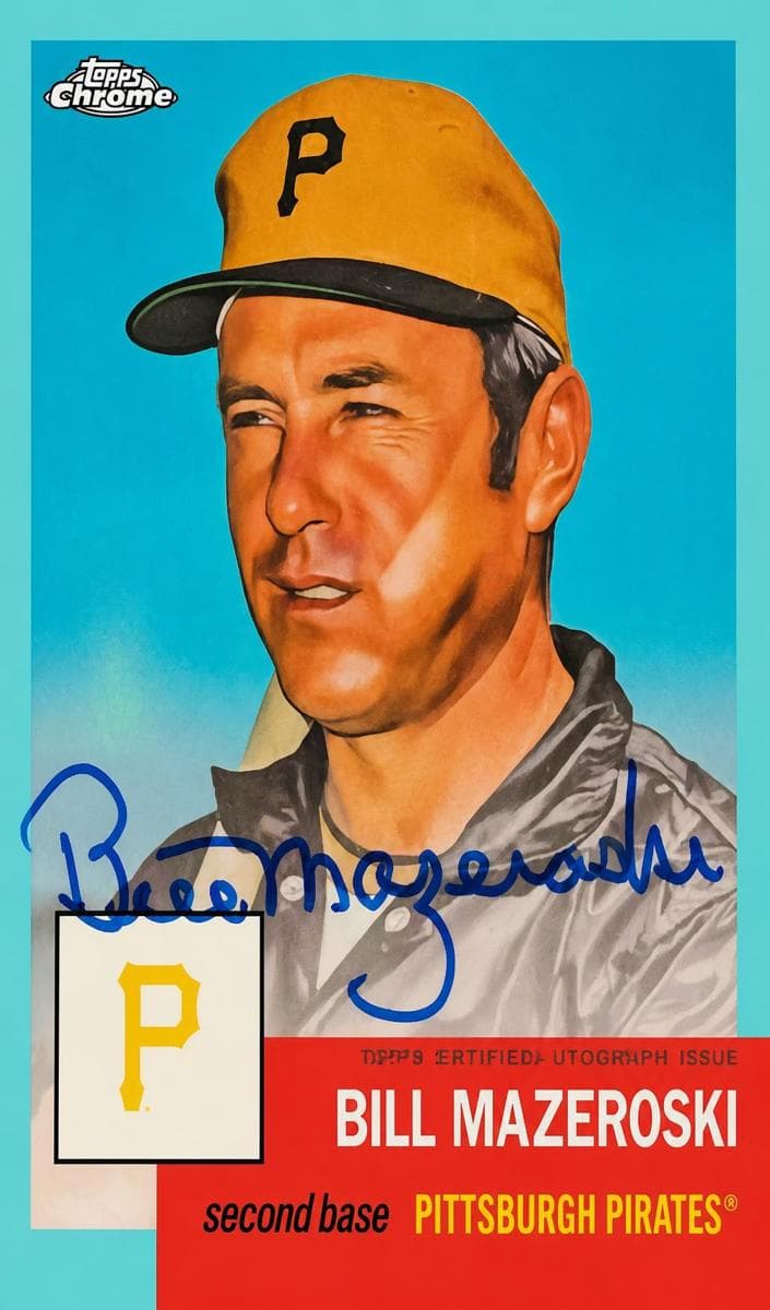 Bill Mazeroski #CPA-BM