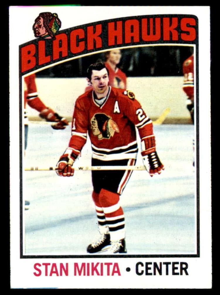 Stan Mikita 1976 topps Topps