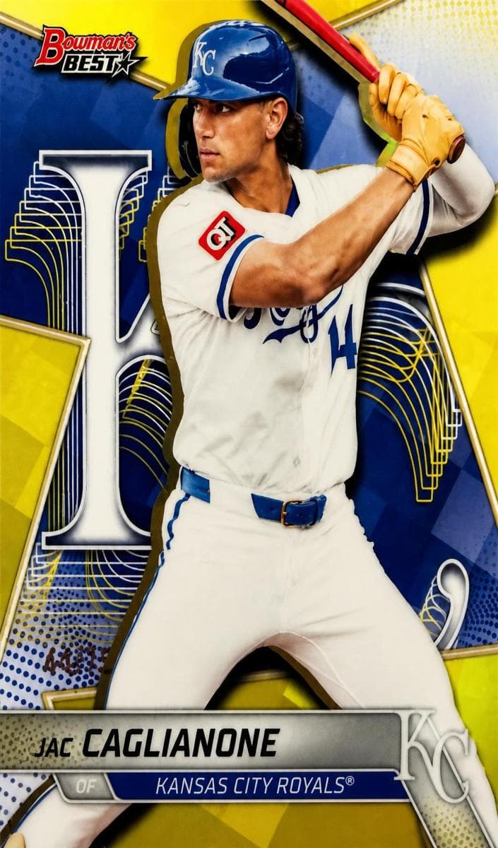 Jac Caglianone 2025 bowman Bowman's Best