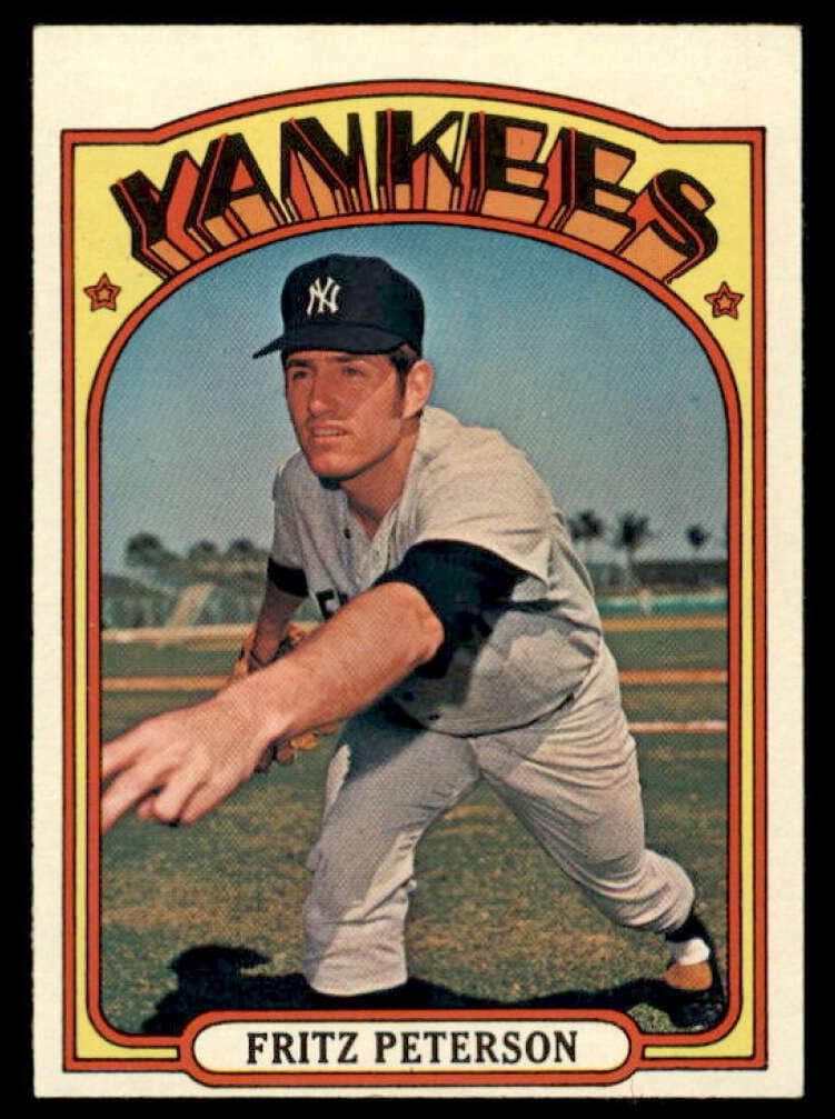 Fritz Peterson 1972 topps Topps