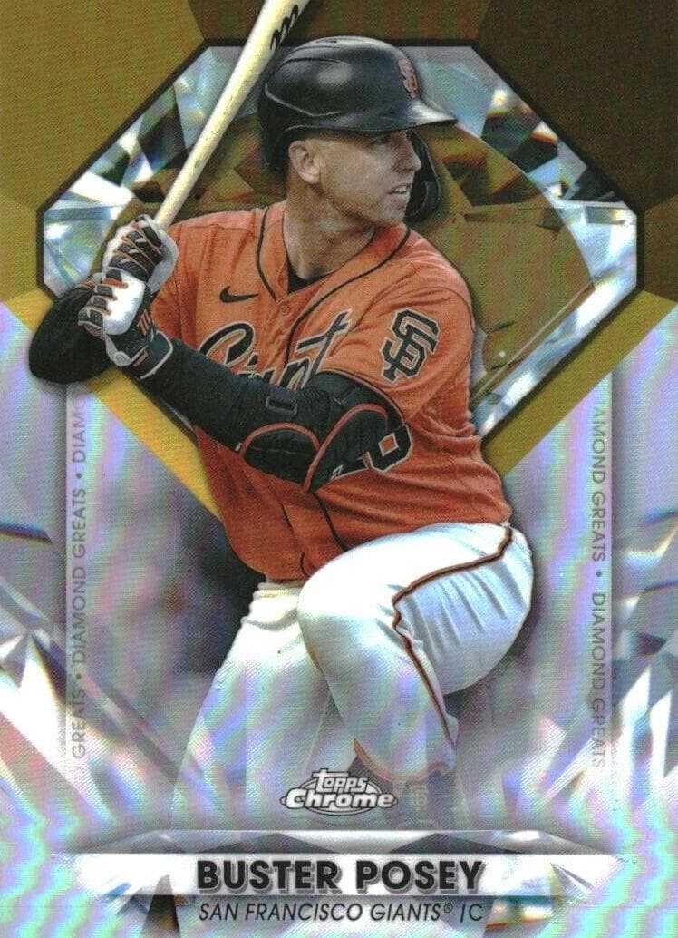 Buster Posey 2022 topps Topps Chrome Update