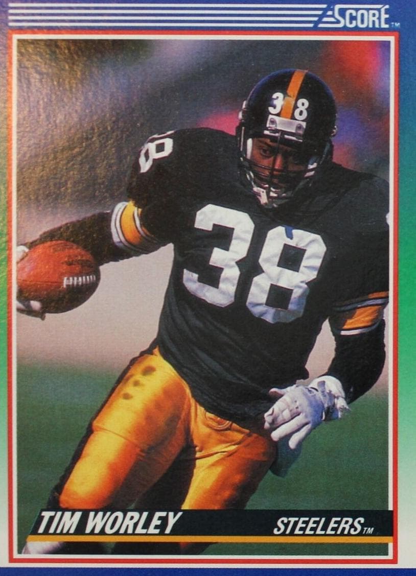 Tim Worley 1990 panini