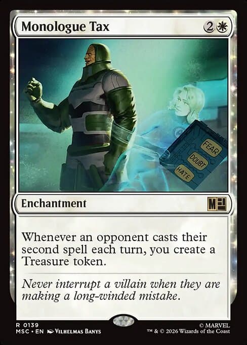 Monologue Tax 2021 Magic: The Gathering Commander 2021