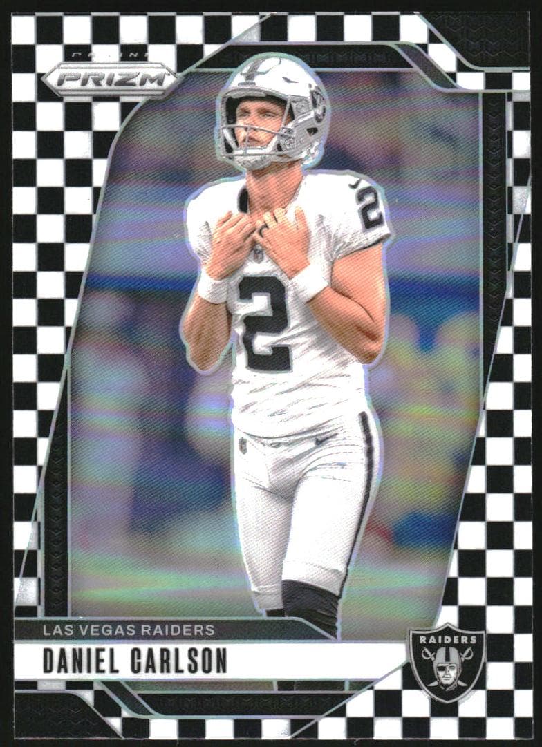 Daniel Carlson 2024 panini Prizm Football Hyper