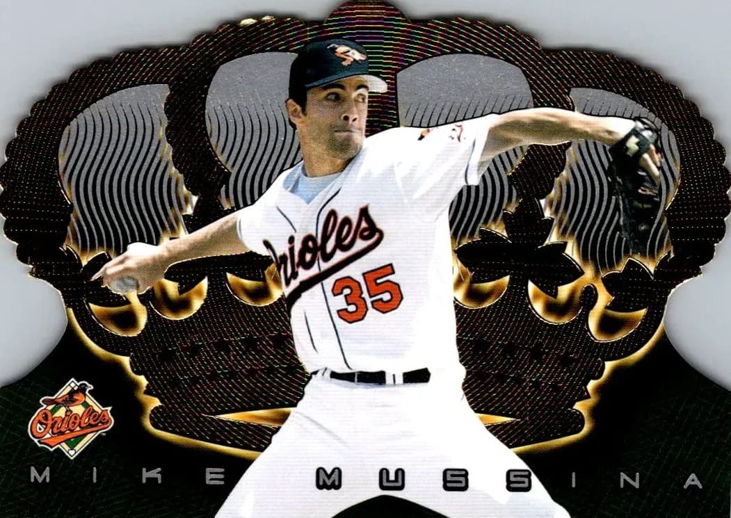 Mike Mussina 1999 unknown Pacific Crown Royale