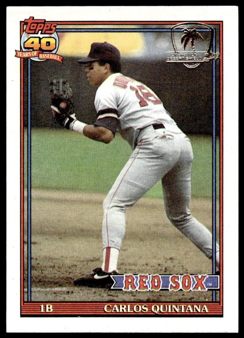 Carlos Quintana 1991 topps Topps