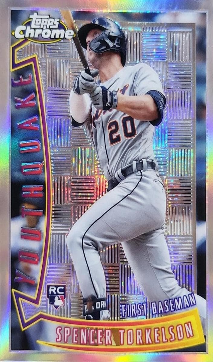 Spencer Torkelson 2022 topps Topps Chrome