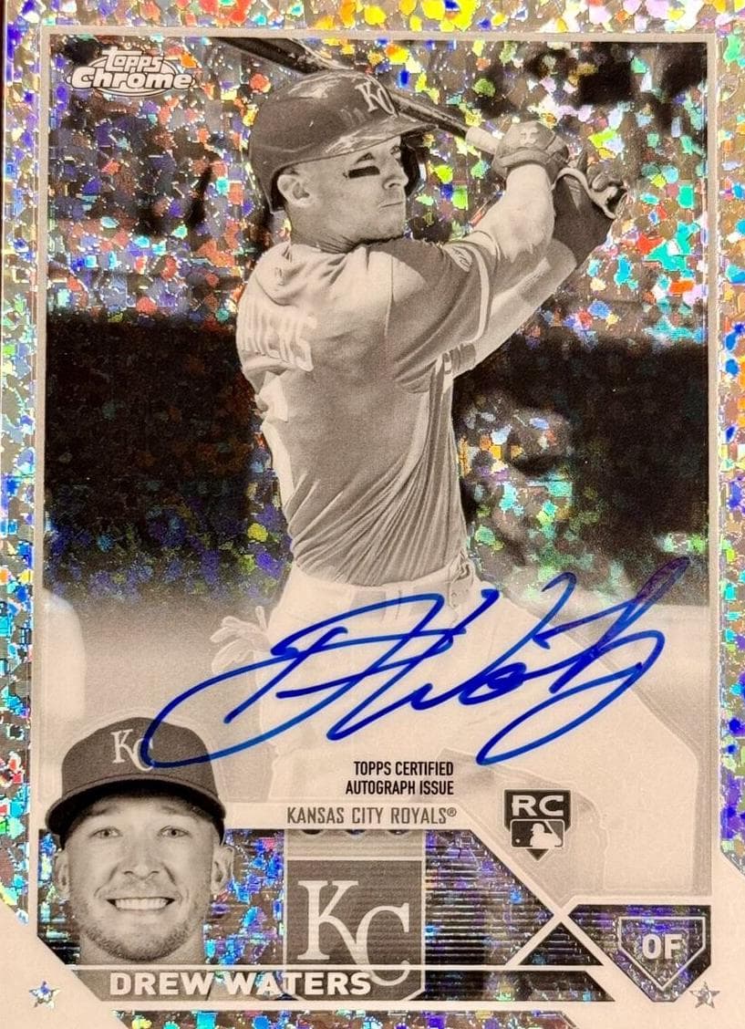 Drew Waters 2023 topps Topps Chrome