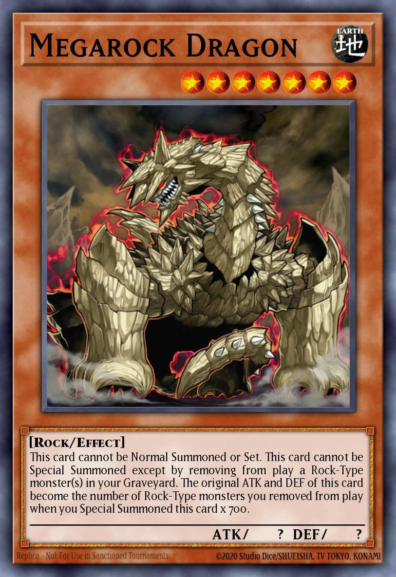 Megarock Dragon 2005 Yu-Gi-Oh!