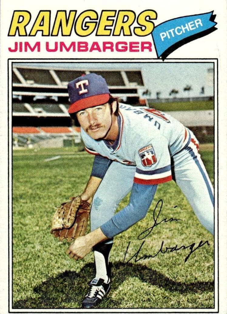 Jim Umbarger 1977 topps Topps