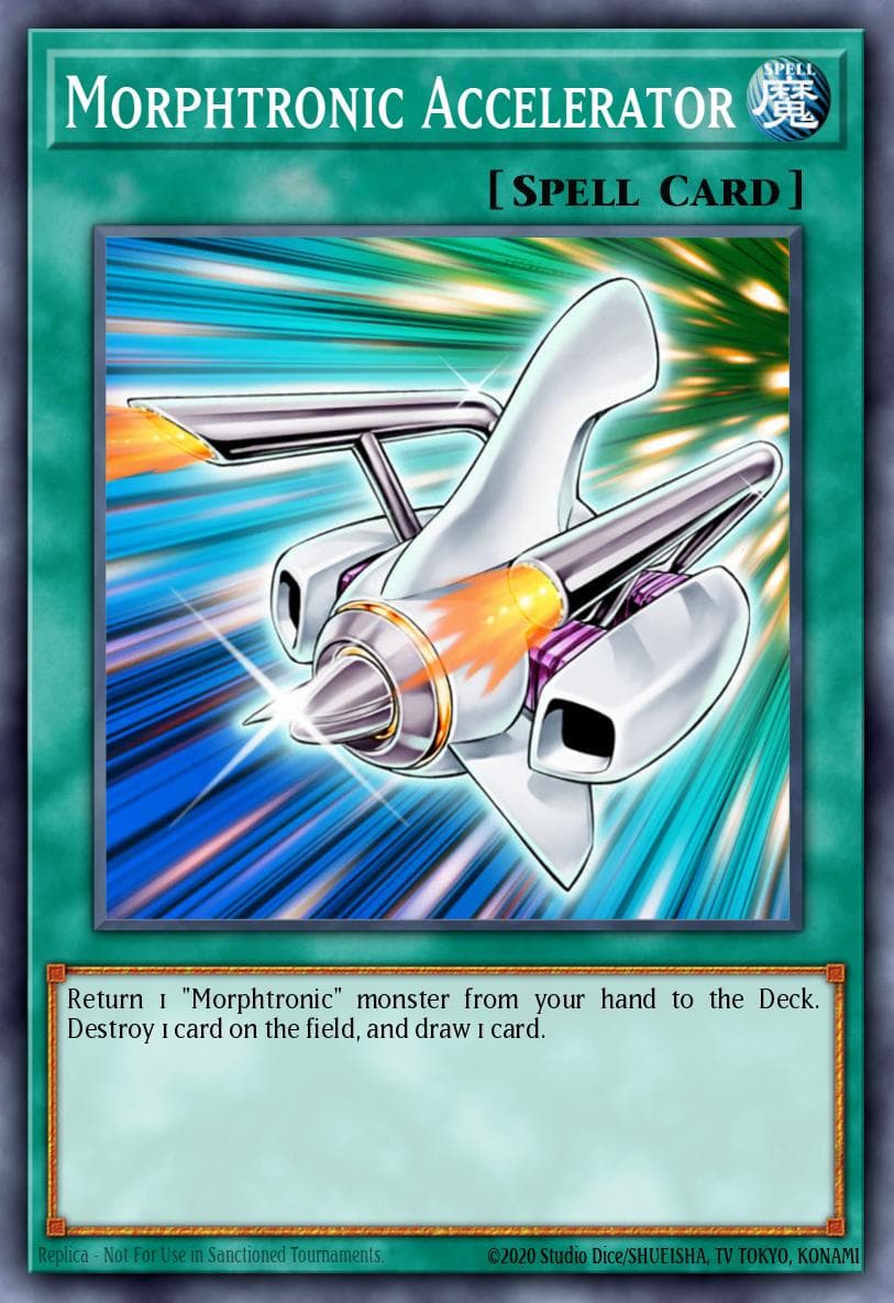 Morphtronic Accelerator 2008 Yu-Gi-Oh! Crossroads of Chaos