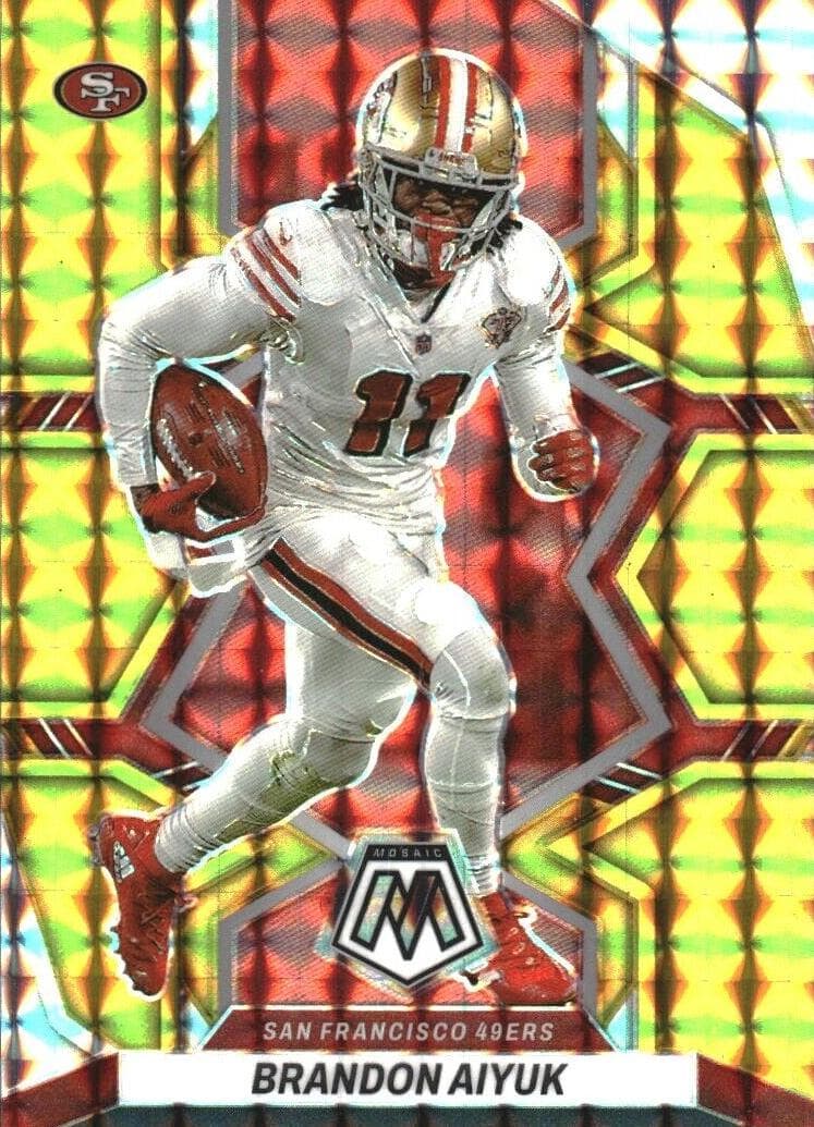 Brandon Aiyuk 2022 panini Panini Mosaic