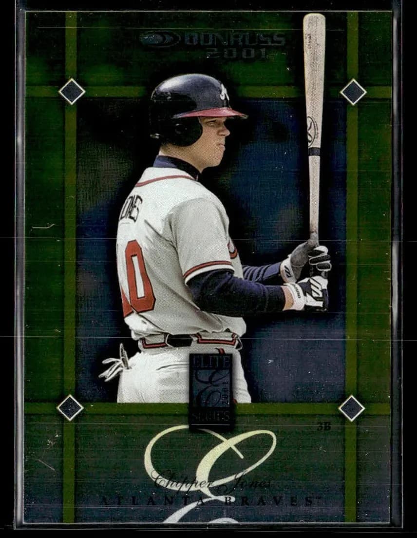 Chipper Jones 2001 panini Donruss