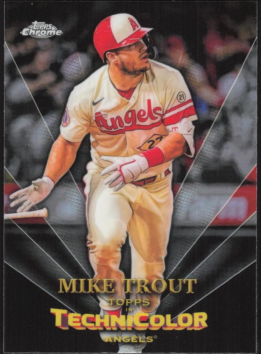 Mike Trout 2023 topps Topps Chrome
