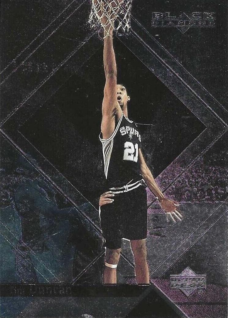 Tim Duncan 1999 upper-deck Black Diamond