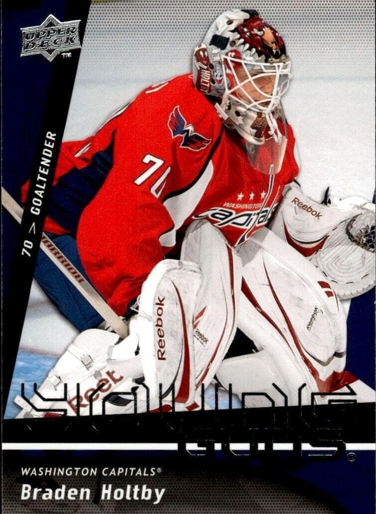 Braden Holtby trading card