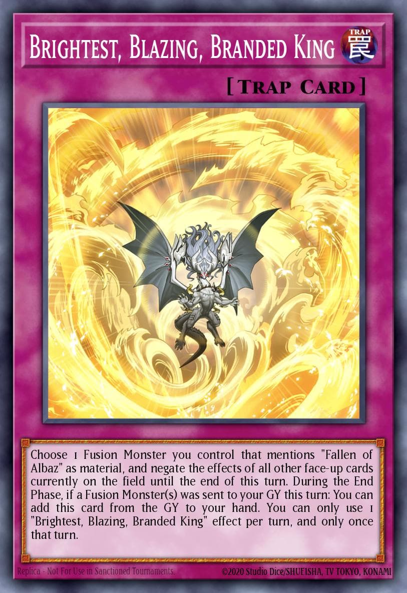 Brightest, Blazing, Branded King 2023 Yu-Gi-Oh!