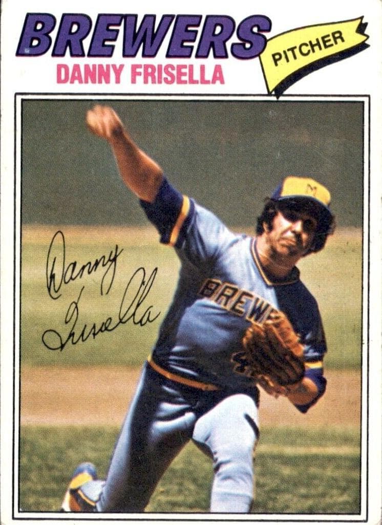 Danny Frisella 1977 topps Topps