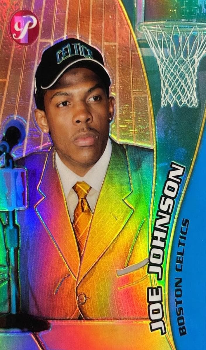 Joe Johnson 2001 topps
