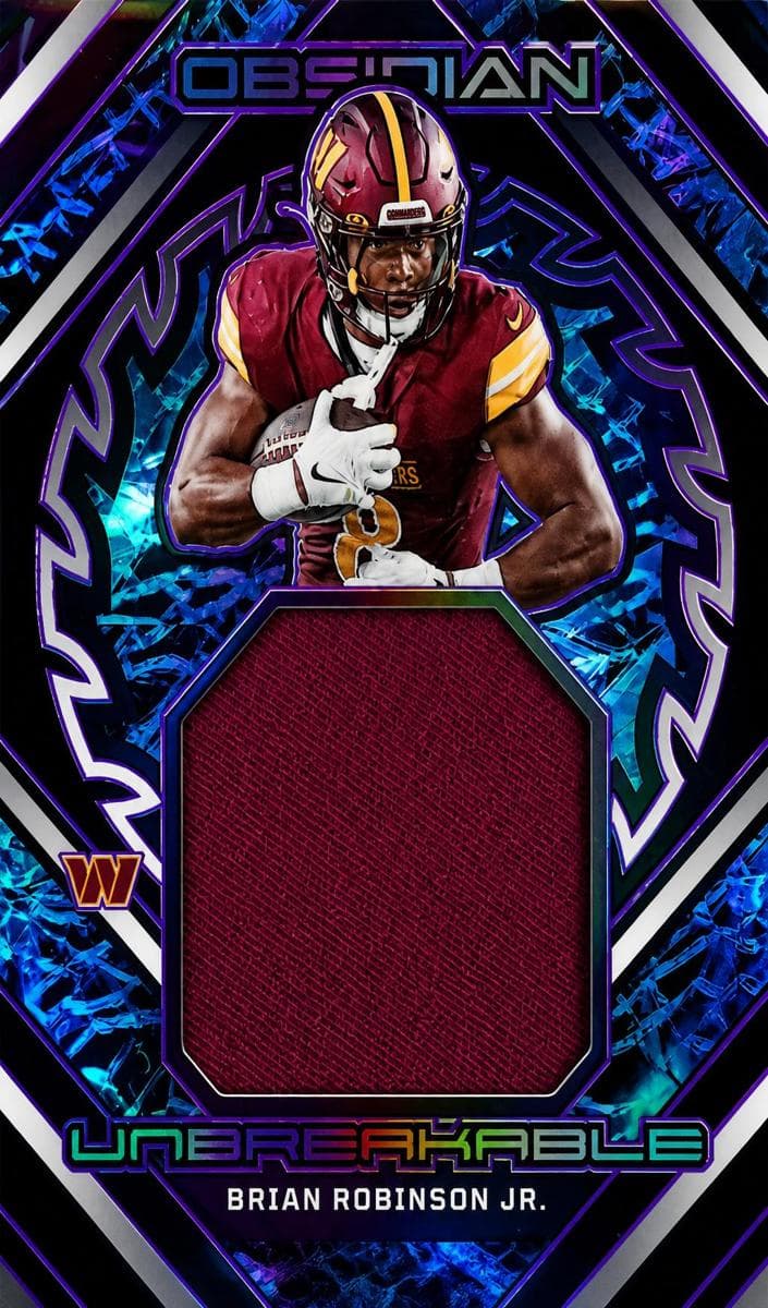 Brian Robinson Jr. 2023 panini Obsidian