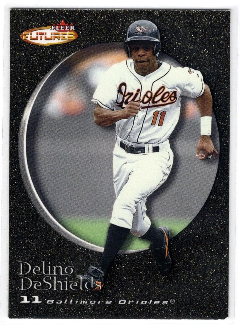 Delino DeShields 2001 fleer Fleer Futures