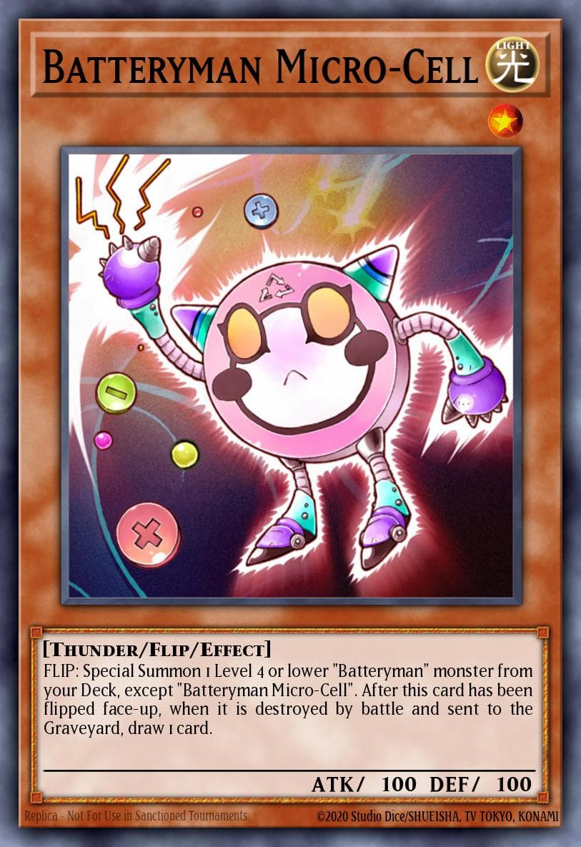 Batteryman Micro-Cell 2008 Yu-Gi-Oh!