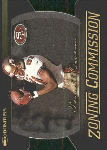 Terrell Owens 1999 panini Donruss